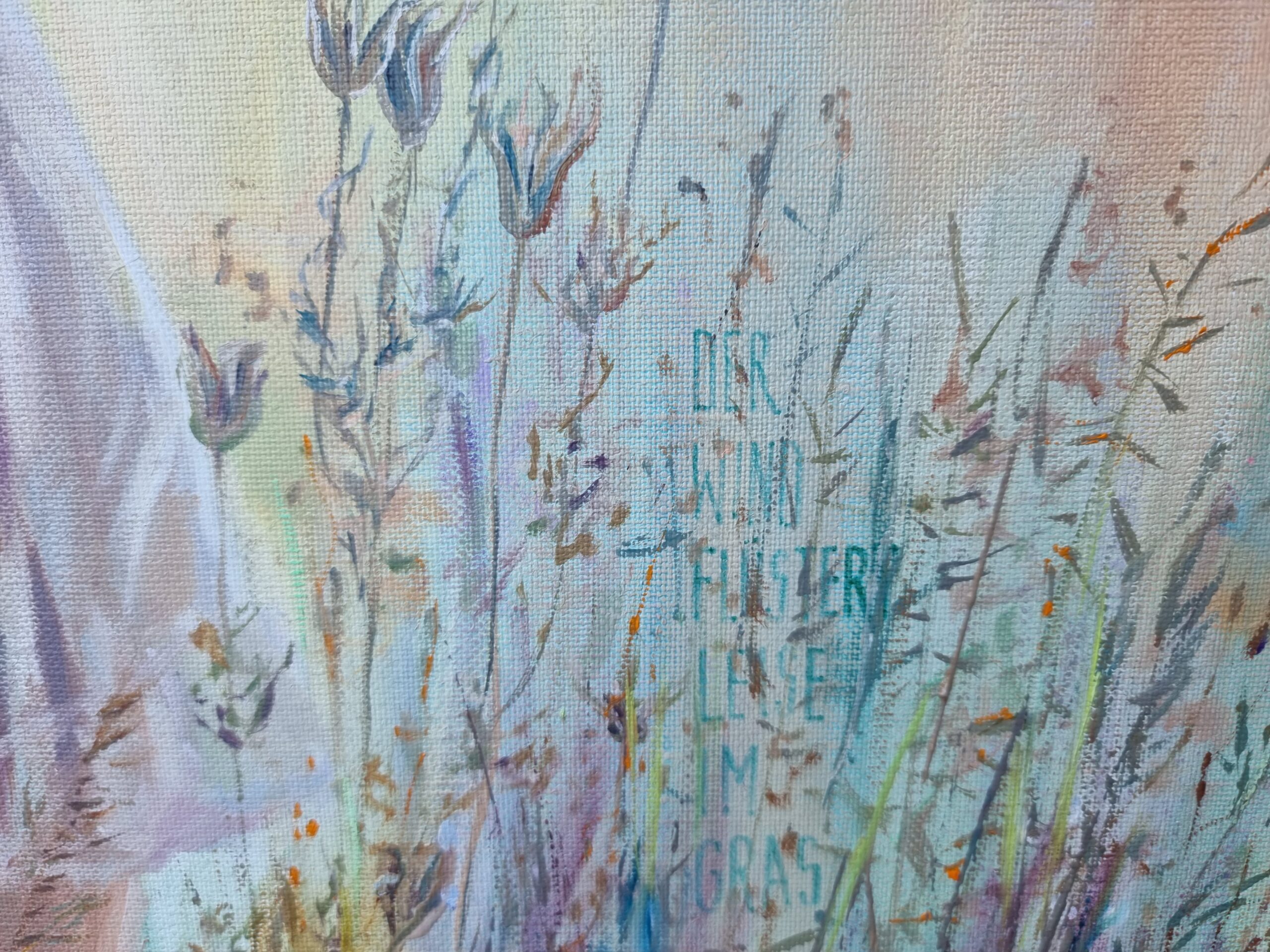 "Wo Freiheit beginnt" Originalgemälde – Bild 3