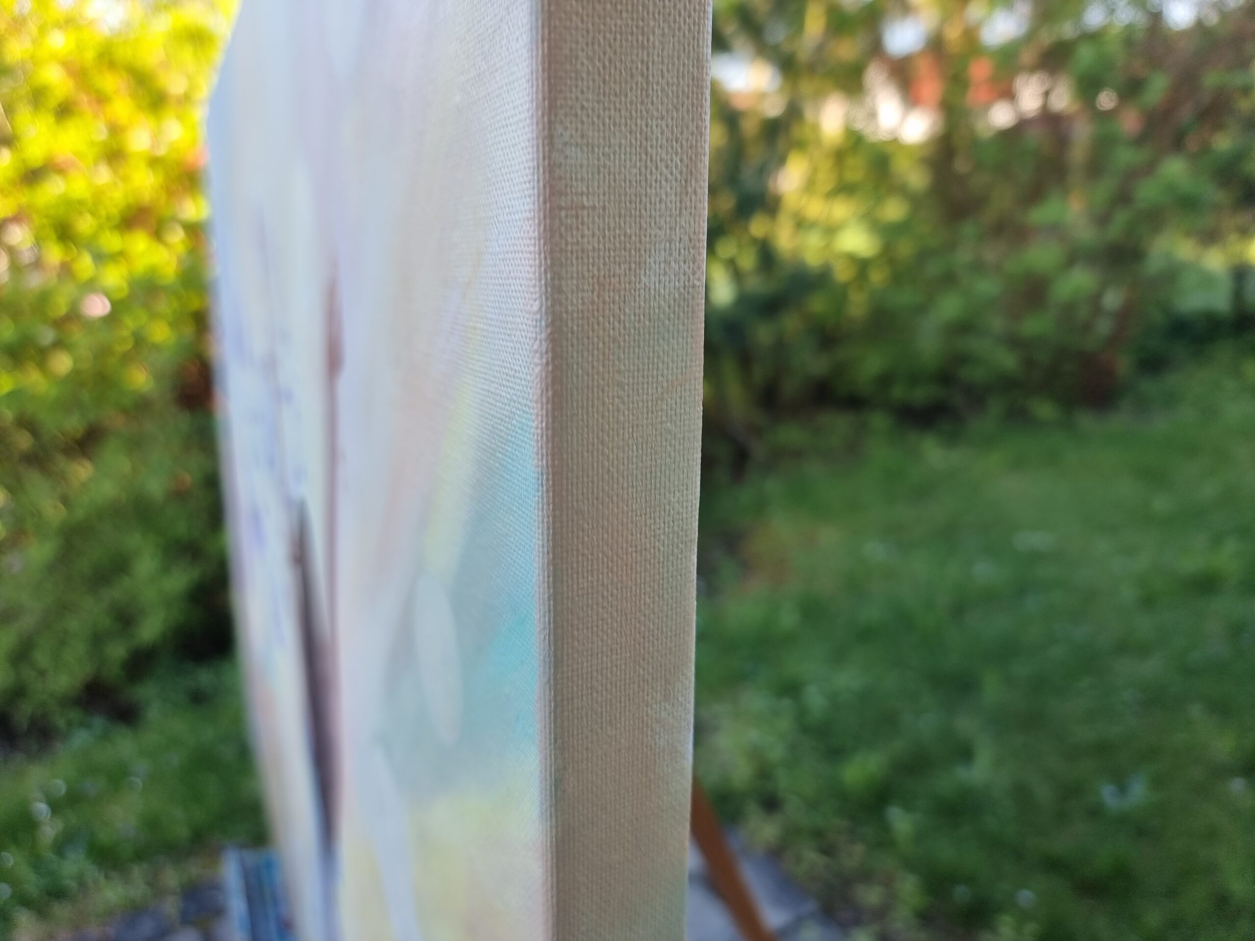 "Wo Freiheit beginnt" Originalgemälde – Bild 4