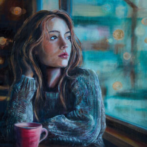 "Ein Moment für sich" Originalgemälde