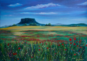 Ölbild "Sommerfrische" Yvonne Brückner