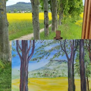 Draussen-malen-Malkurs-Sächsische-Schweiz-Yvonne-Brueckner